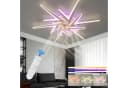oyajia Deckenleuchte mit Ventilator LED 5800LM Fernbedienung Bild 1