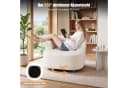 oyajia Drehsessel 360° mit Armlehne Cordstoff Bild 1