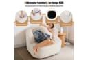 oyajia Drehsessel 360° mit Armlehne Cordstoff Bild 4