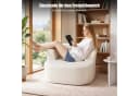 oyajia Relaxsessel Cord Beige Modern Bild 1