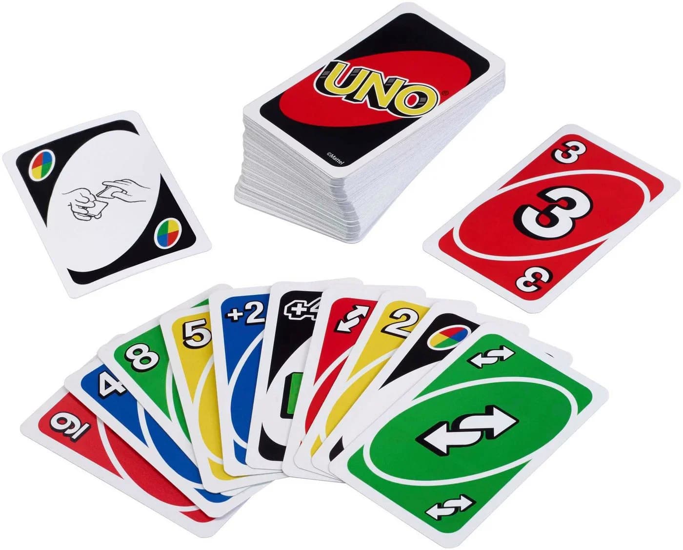 Mattel Games UNO Kartenspiel mit individuellen Karten