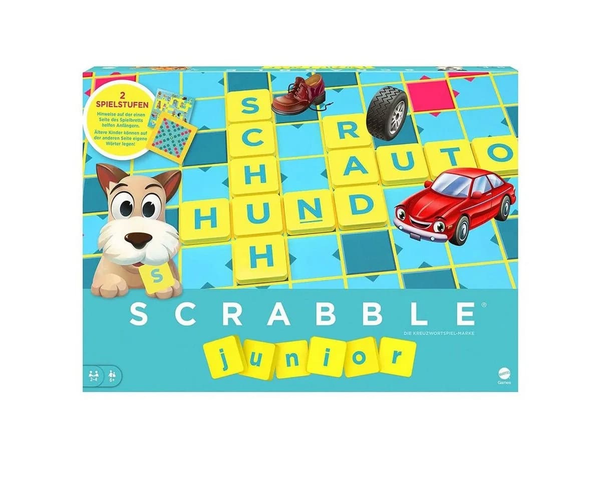 Mattel® Scrabble Junior Y9670 Bunt - Bild 3