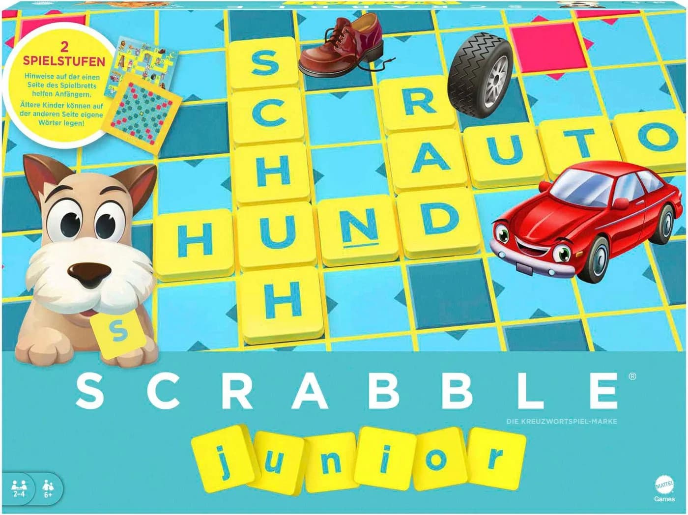 Mattel® Scrabble Junior Y9670 Bunt - Bild 4