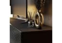 ALLHOUSE24 Lowboard PALERMO Sideboard Hochglanz gefräst, Metallfüße, 195 cm Bild 5