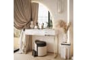 ALLHOUSE24 Schminktisch BUENO MOND mit LED-Spiegel & Goldgestell Bild 1