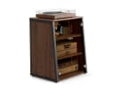FITUEYES HIFI-Rack TV-Regal mit Glastüren und verstellbaren Böden Bild 2