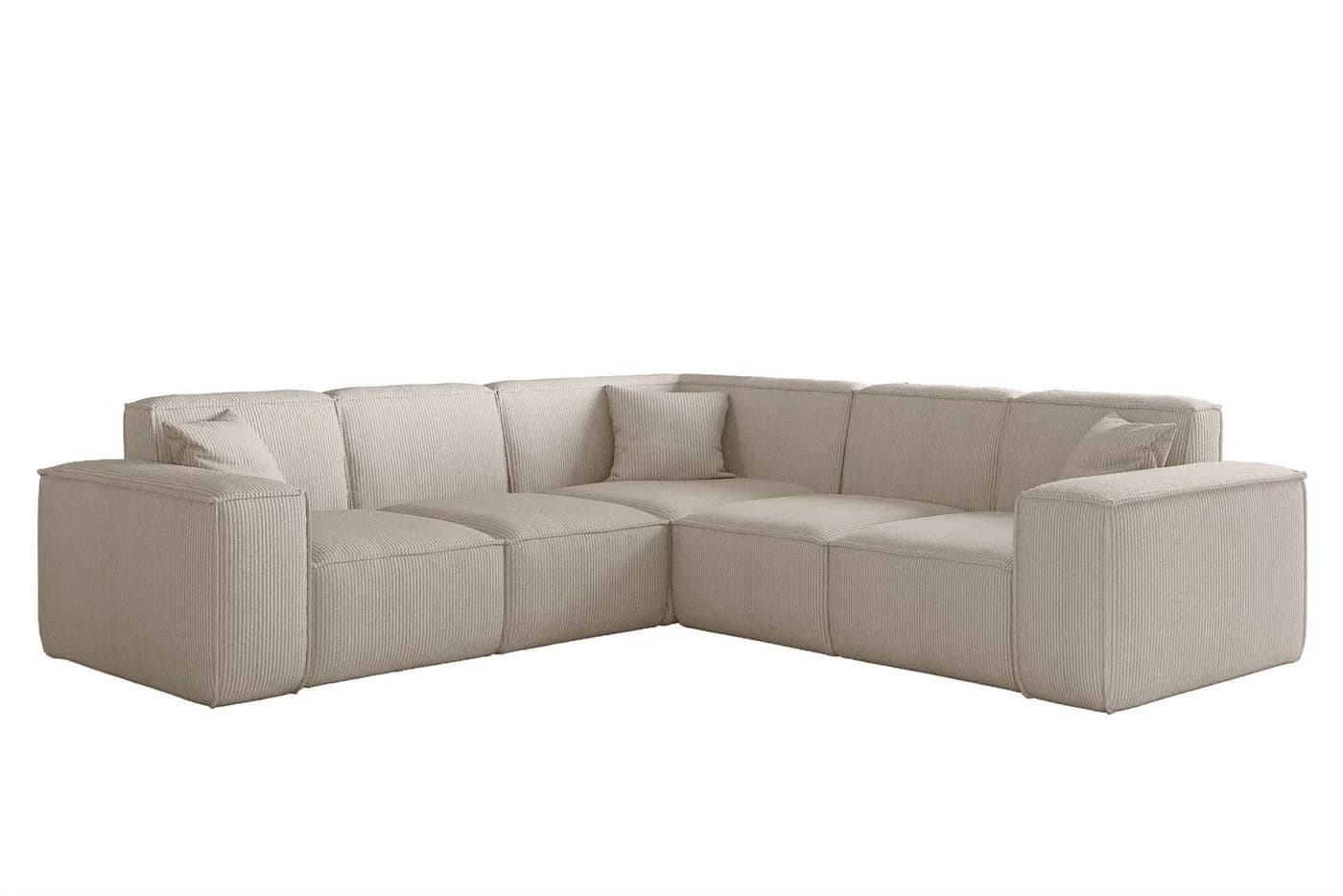 Fun Möbel Ecksofa CELES PREMIUM in Stoff Scala, Universal