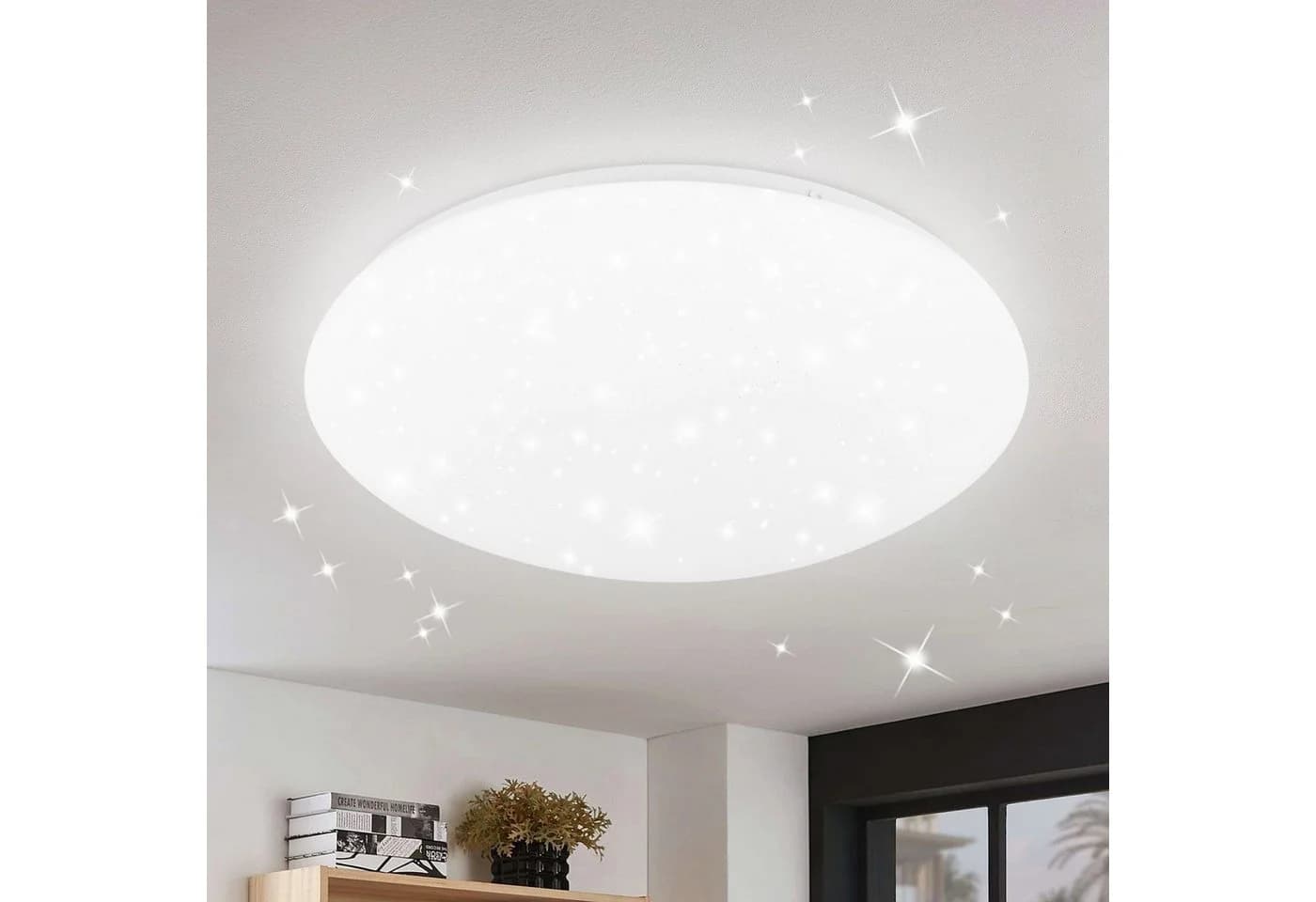 Nettlife LED Deckenleuchte Sternenhimmel 18W 3000/4000/6000K Ø30cm Rund - Bild 2