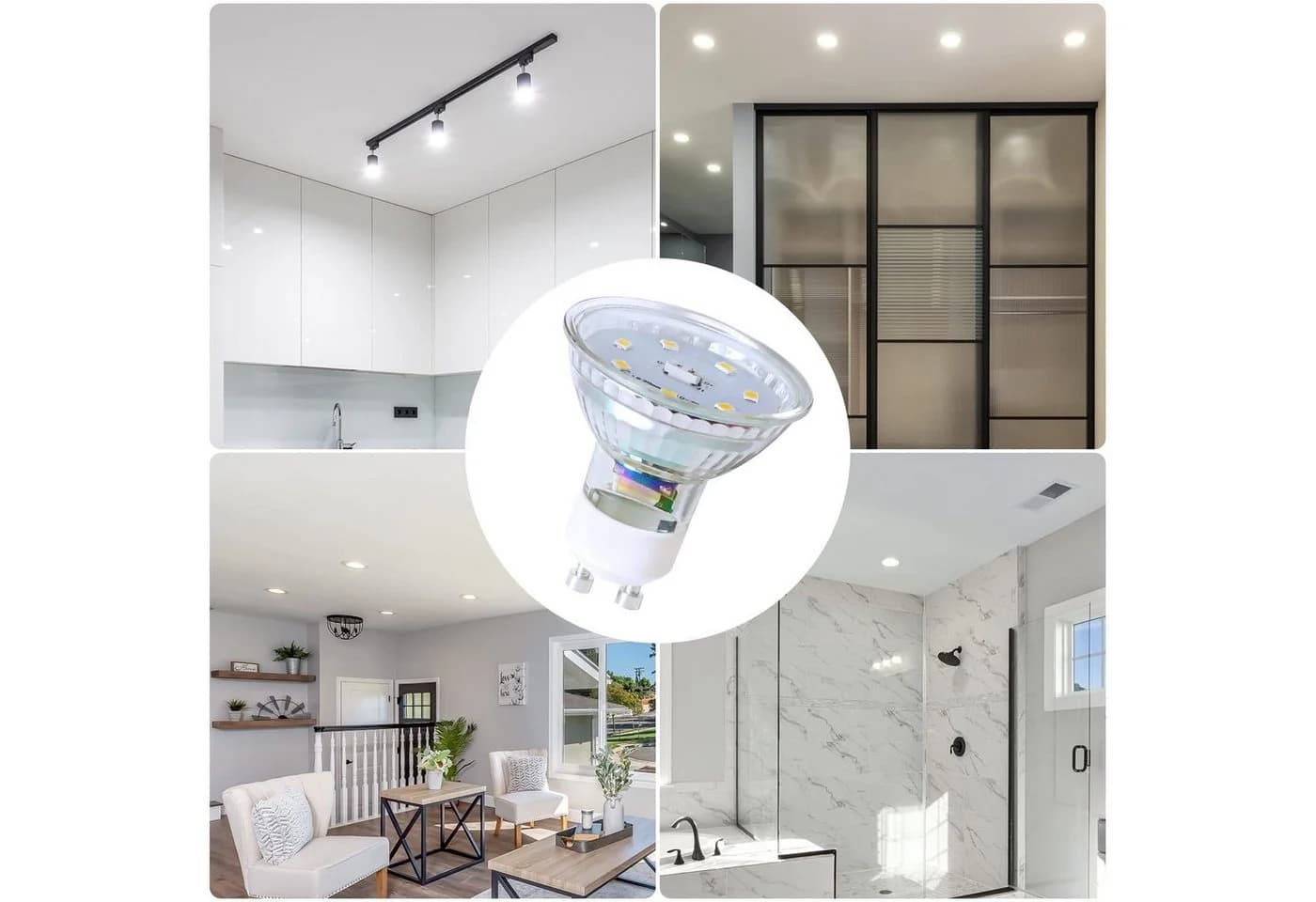 ZMH LED-Leuchtmittel 5W Energiesparlampe Neutralweiß 6 Stk. - Bild 4