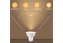 ZMH LED-Leuchtmittel 6W Energiesparlampe GU10 Warmweiß Bild 3
