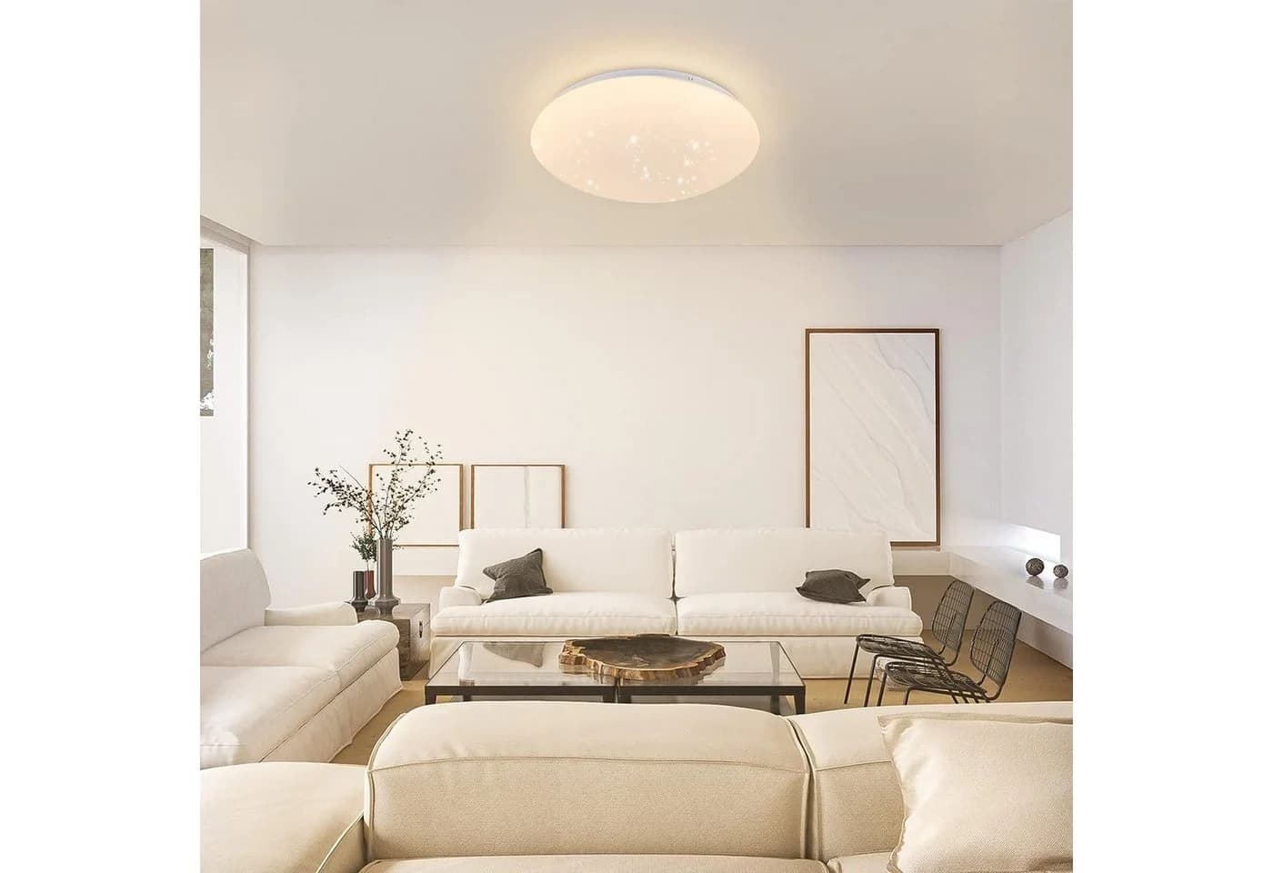 ZMH LED Deckenleuchte Sternenhimmel Warmweiß 3000K 18W - Bild 5