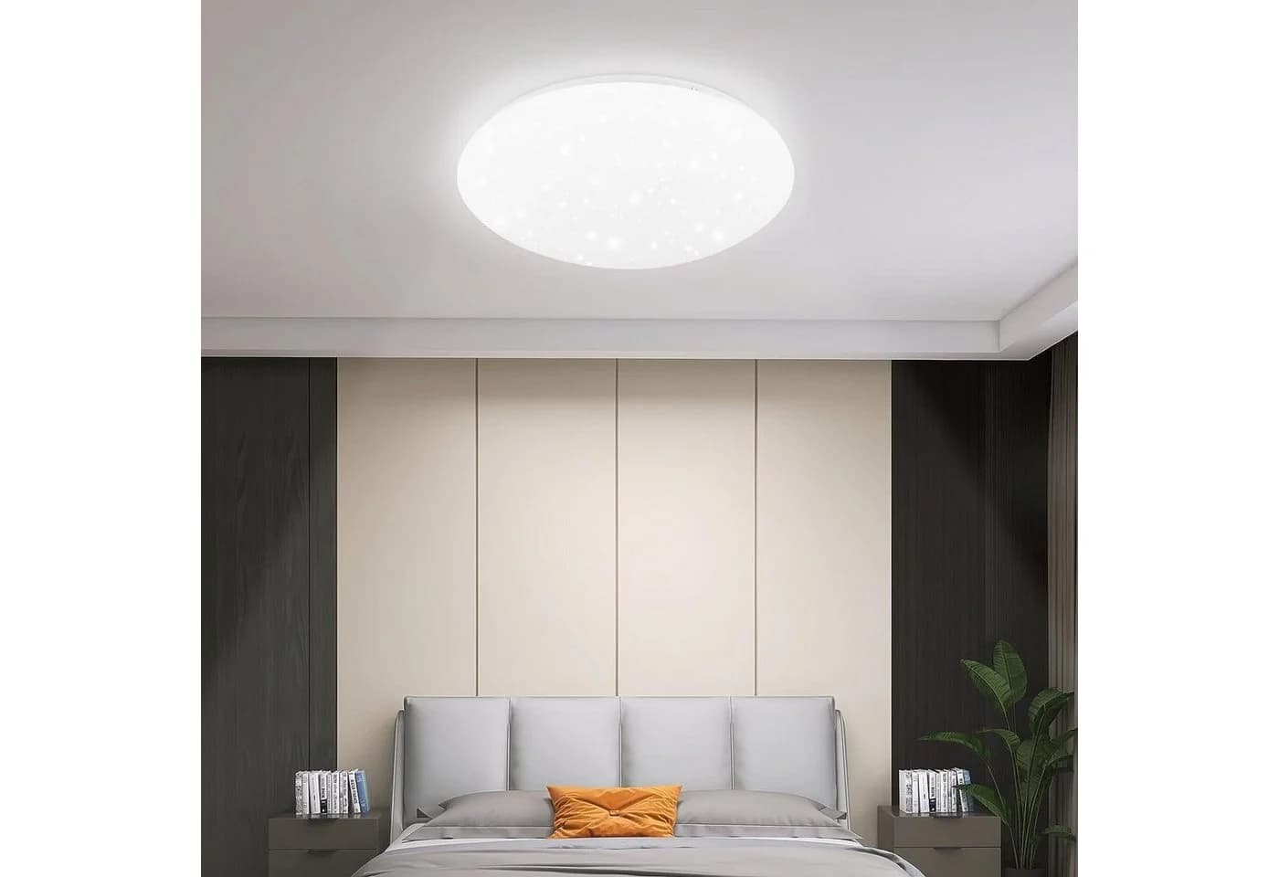 ZMH LED Deckenleuchte Rund Sternhimmel 6000K 18W - Bild 5