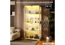 BROTTAR Glasvitrine mit LED und Sensorsystem, weiß Bild 5