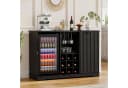 BROTTAR Barschrank mit Kühlschrank Riffeldesign Bild 2
