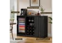 BROTTAR Barschrank mit Kühlschrank Riffeldesign Bild 4