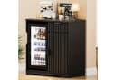 BROTTAR Weinschrank Barschrank mit Kühlschrank Schwarz Bild 2