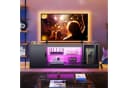 Bestier TV-Schrank Lowboard mit RGB-LED Leuchten Schwarze Kohlefaser Bild 5