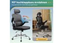 DEVAISE Bürostuhl Ergonomisch mit 3D-Kopfstütze und Mesh-Rücken Bild 5