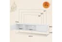WLIVE TV-Schrank Industrie-Design Holzoptik Schwarz Bild 3