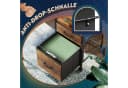 DEVAISE Aktenschrank Rollcontainer mit 2 Schubladen Holzoptik & Metallrahmen Bild 4
