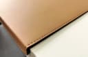Profi Mats Schreibtischunterlage Gewinkelt Echt Leder Beige Bild 1