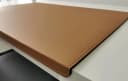 Profi Mats Schreibtischunterlage Gewinkelt Echt Leder Beige Bild 2