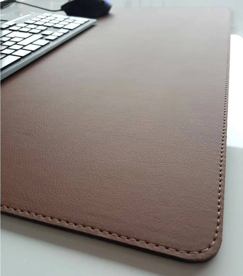 Profi Mats Schreibtischunterlage Kunstleder Braun 70x50 - Bild 2