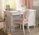 Möbel-Zeit Schreibtisch ROMANTIC I mit Schubladen und USB-Ladestation Bild 4