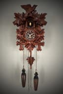Clockvilla Hettich-Uhren Kuckucksuhr Schwarzwald Massivholz Bild 2
