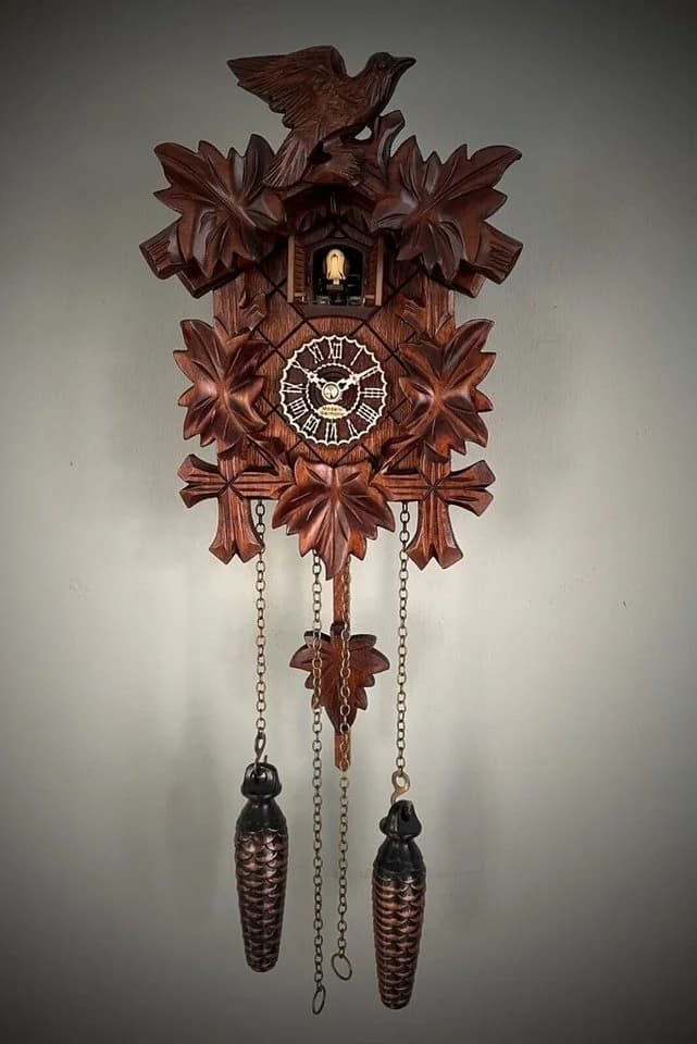 Clockvilla Hettich-Uhren Kuckucksuhr Schwarzwald Massivholz - Bild 2
