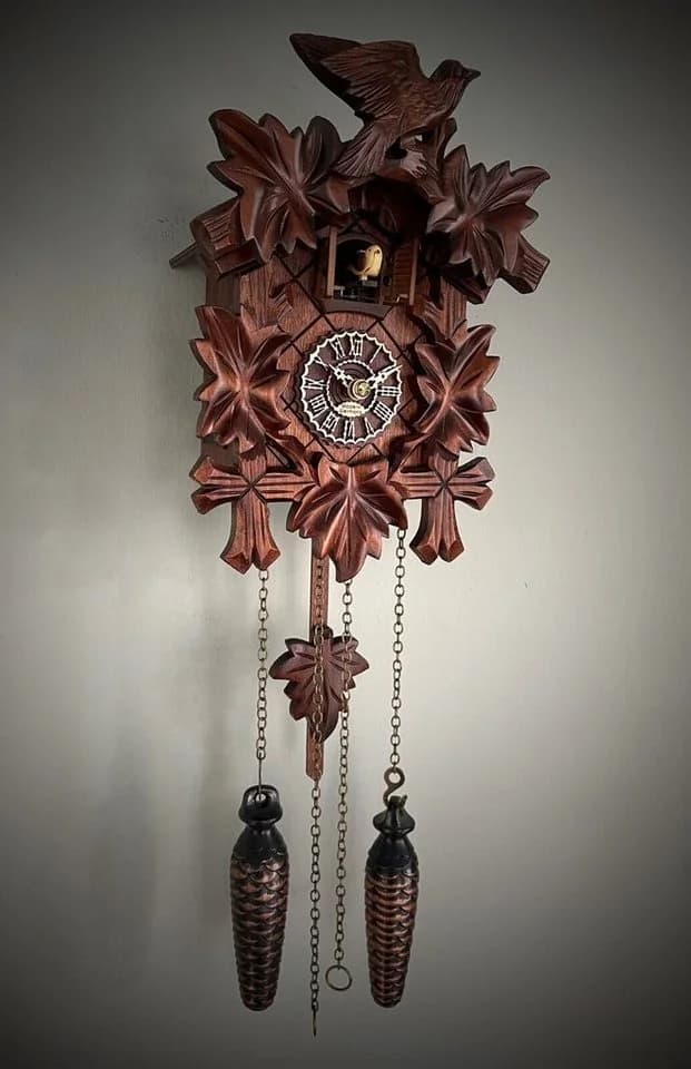 Clockvilla Hettich-Uhren Kuckucksuhr Schwarzwald Massivholz - Bild 3