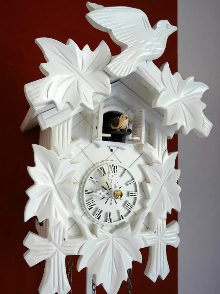 Clockvilla Hettich-Uhren Moderne Kuckucksuhr Schwarzwald Massivholz - Bild 2
