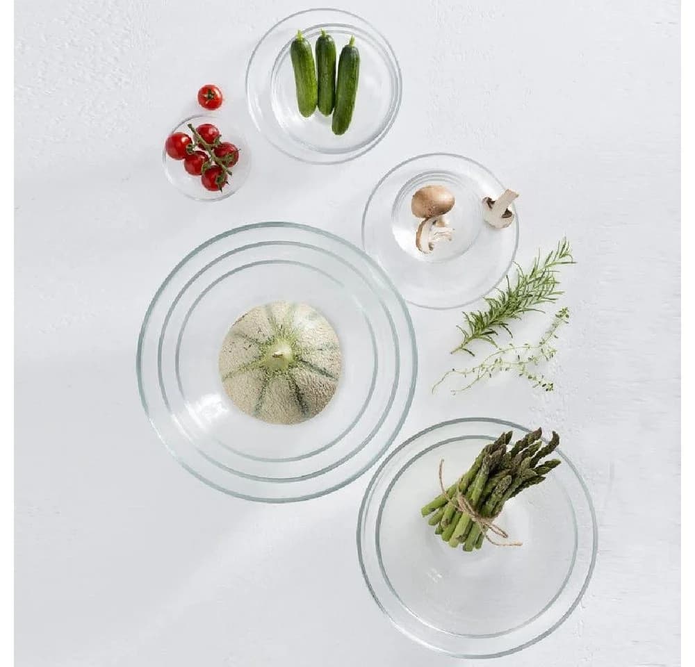 LEONARDO Frühstücksteller Cucina 18cm 6-teilig Glas Transparent - Bild 3