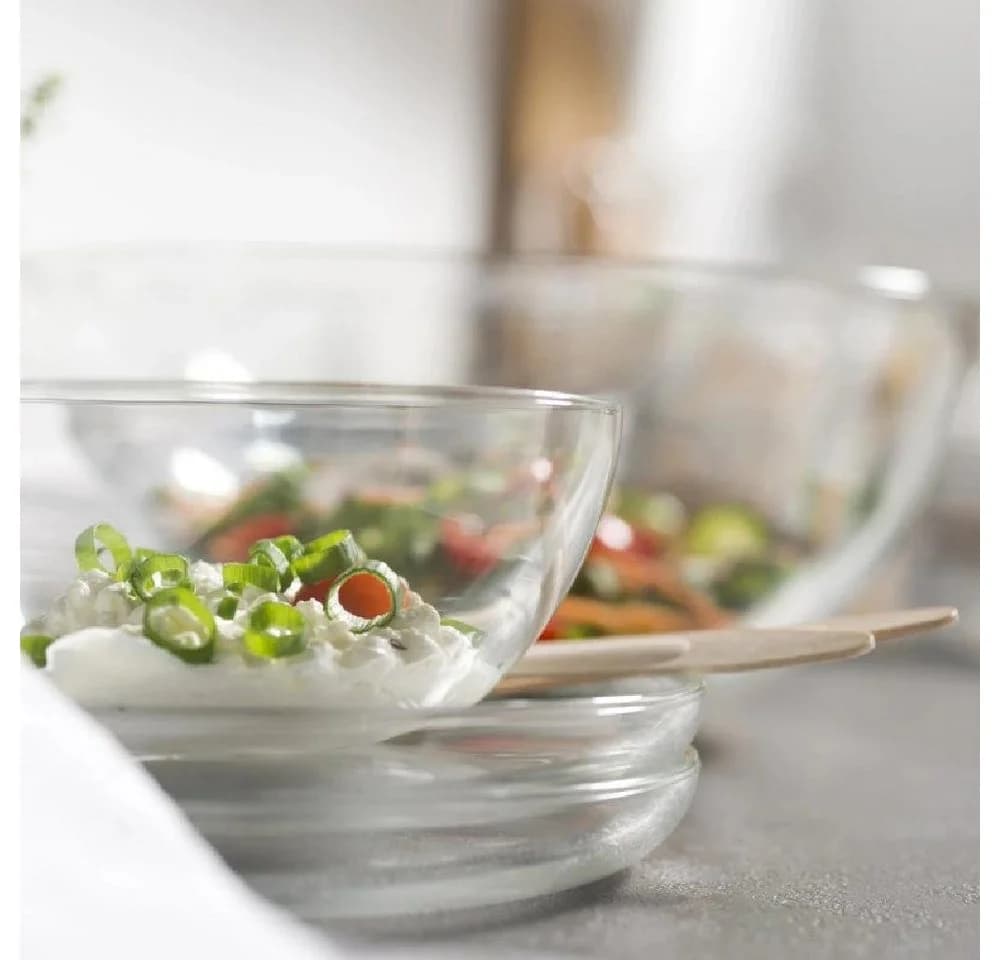 LEONARDO Frühstücksteller Cucina 18cm 6-teilig Glas Transparent - Bild 4