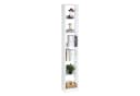 HZUANERI Bücherregal Modernes Holzregal 6 Stufen Weiß Bild 2