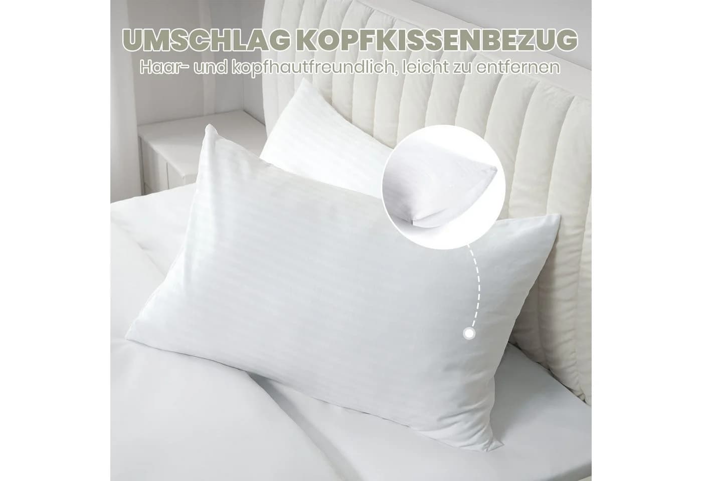 Bettwäsche-Set aus Mikrofaser und Polyester - Bild 4