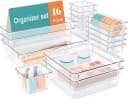 Refined Living Organizer Schubladen-Organizer-Set 16-tlg. Transparent Bild 2