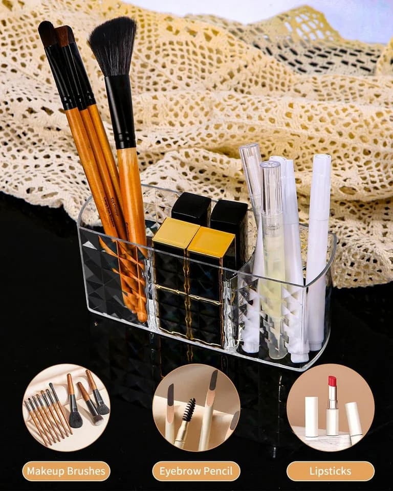 Eleganter Make-up Organizer aus Acryl - Bild 3