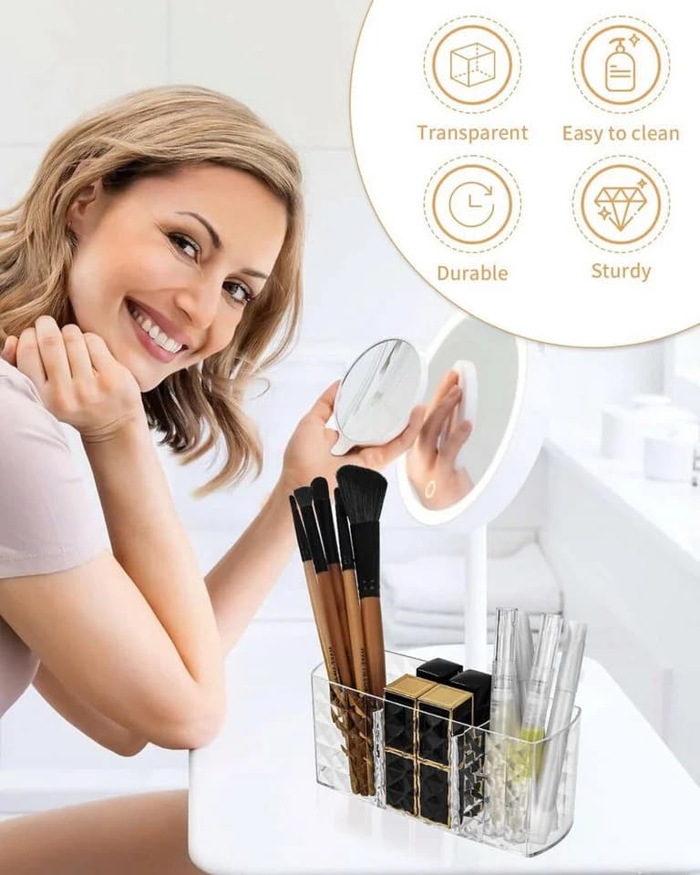 Eleganter Make-up Organizer aus Acryl - Bild 5