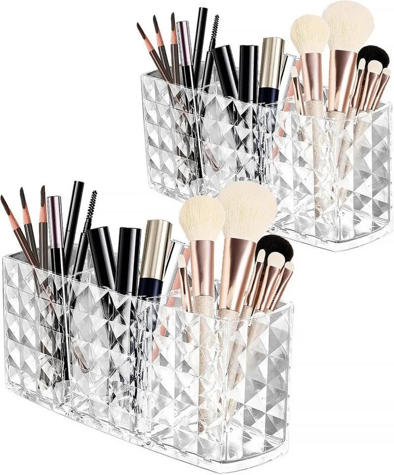 Eleganter Makeup Organizer aus Transparentem Acryl - Bild 2