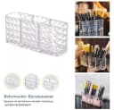 SURFOU Kosmetikpinsel-Organizer Kristall Acryl Transparent Bild 1