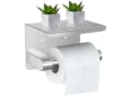 Moderner Toilettenpapierhalter aus Edelstahl Bild 2