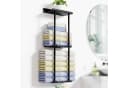 Refined Living Handtuchhalter Wand Schwarz Ohne Bohren 6 Haken Bild 1