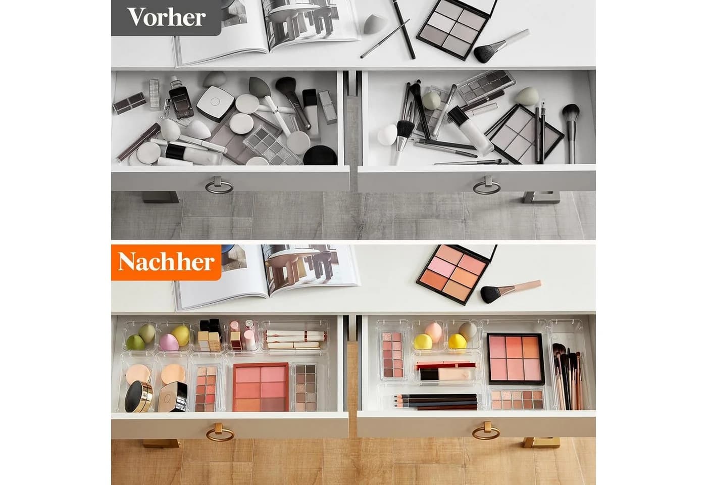Refined Living Organizer-Set 25-tlg. Transparent Kunststoff - Bild 5