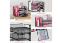 Refined Living Schreibtisch Organizer Schwarz Metall 5 Fächer Bild 4