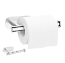 Refined Living Toilettenpapierhalter Edelstahl Selbstklebend Silber Bild 2
