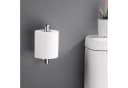Refined Living Toilettenpapierhalter Edelstahl Selbstklebend Silber Bild 4