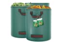 SURFOU Gartensack 3er-Set 272L Grün Polypropylen Bild 2