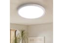 JDONG LED Deckenleuchte Flach Rund Weiß Bild 2