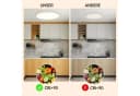 JDONG LED Deckenleuchte Rund Weiß 37/45 cm Warmweiß 3000K Bild 1